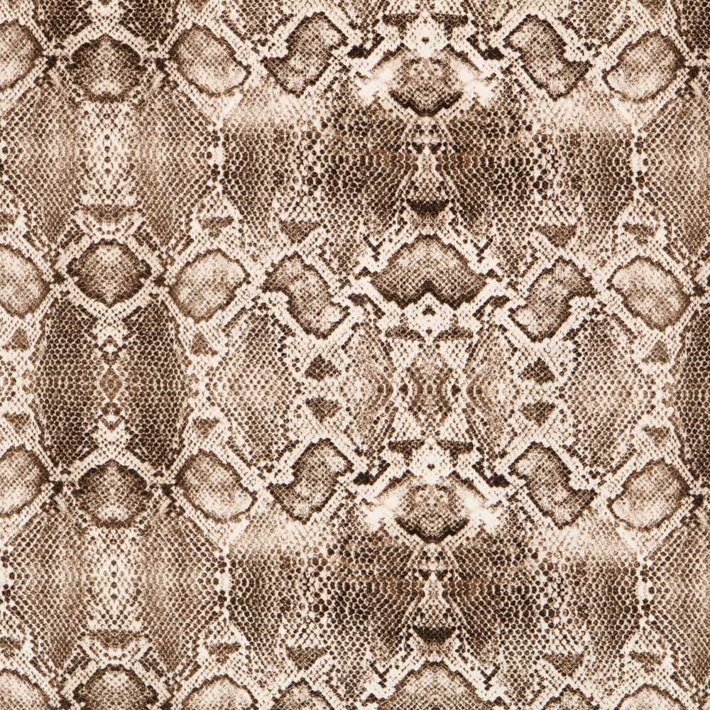 Algodón Spandex Reptil Beige - Ribes y Casals