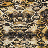 Algodón Spandex Reptil Ocre - Ribes y Casals
