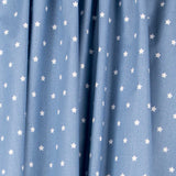 Algodón Stars Blanca Azul 1cm - Ribes y Casals