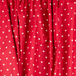 Algodón Stars Blanca Roja 1cm - Ribes y Casals