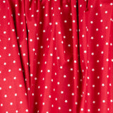 Algodón Stars Blanca Roja 1cm - Ribes y Casals