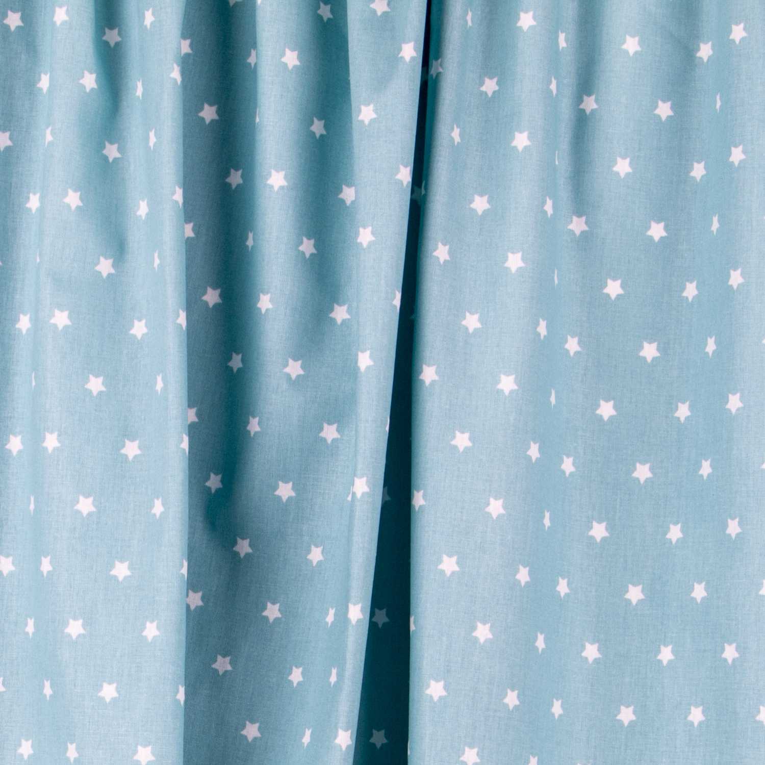 Algodón Stars Blanca Verde 1cm - Ribes y Casals