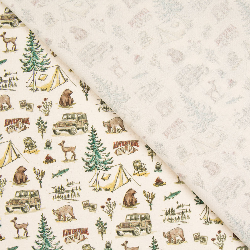 Algodón Adventure Crudo - Ribes y Casals