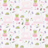 Algodón Costura Rosa - Ribes y Casals