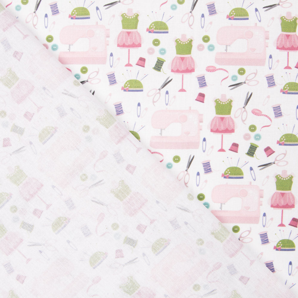 Algodón Costura Rosa - Ribes y Casals