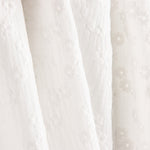 Doble Gasa Bordada Flor Natural - Ribes y Casals