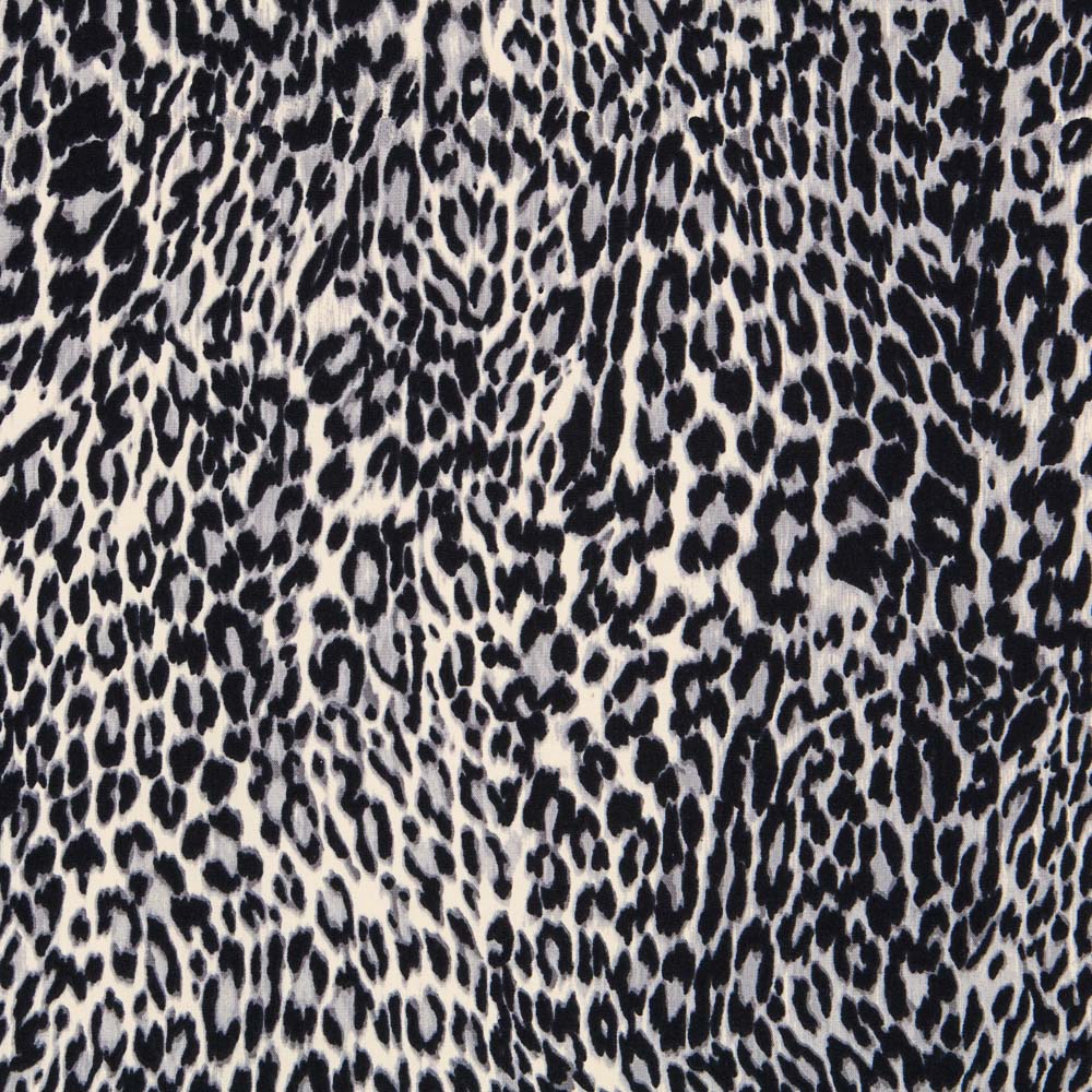 Retal Algodón Leopardo Gris 200x145 cm - Ribes y Casals