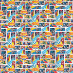 Retal Algodón Liga de la Justicia Cómic 40x140 cm - Ribes y Casals