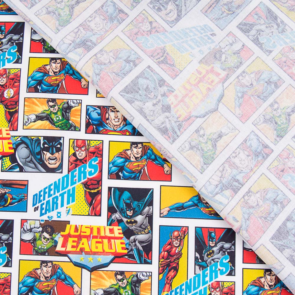 Algodón Liga de la Justicia Cómic - Ribes y Casals