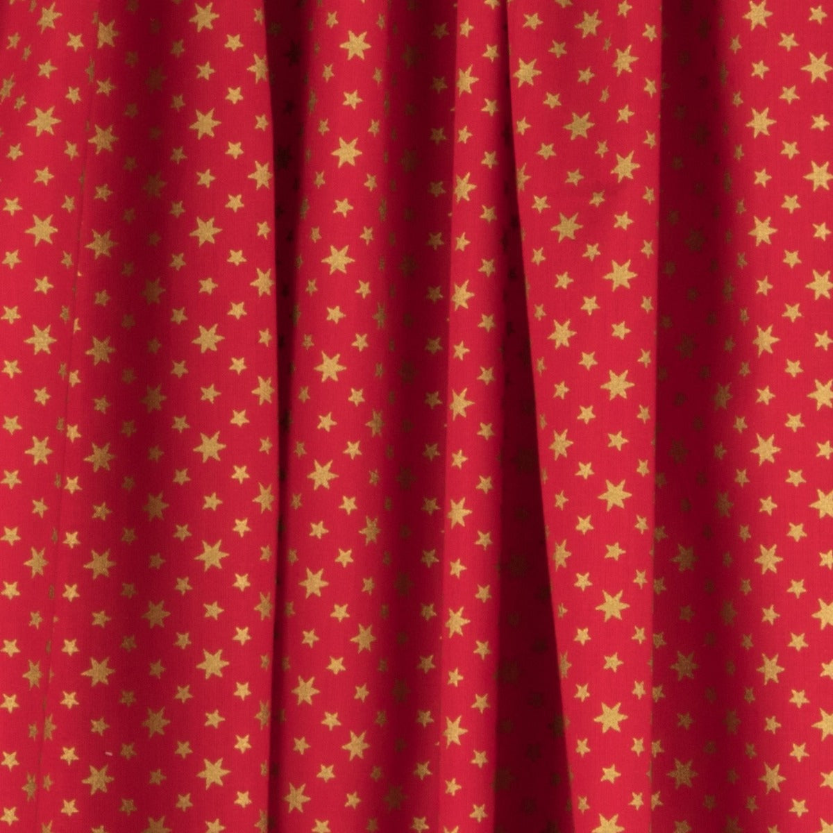 Algodón Navidad Multi Estrellas Rojo - Ribes y Casals