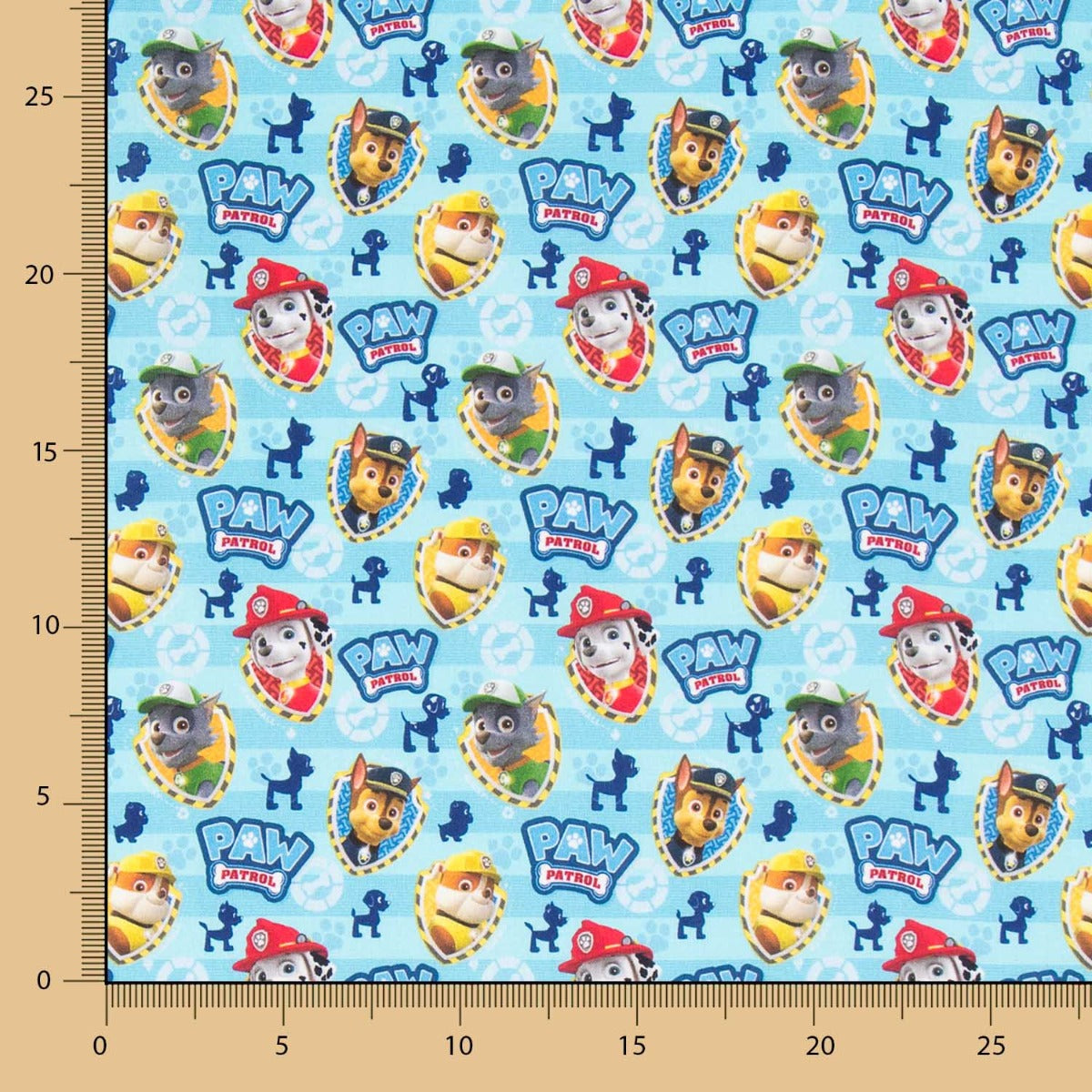 Algodón Patrulla Canina Azul - Ribes y Casals