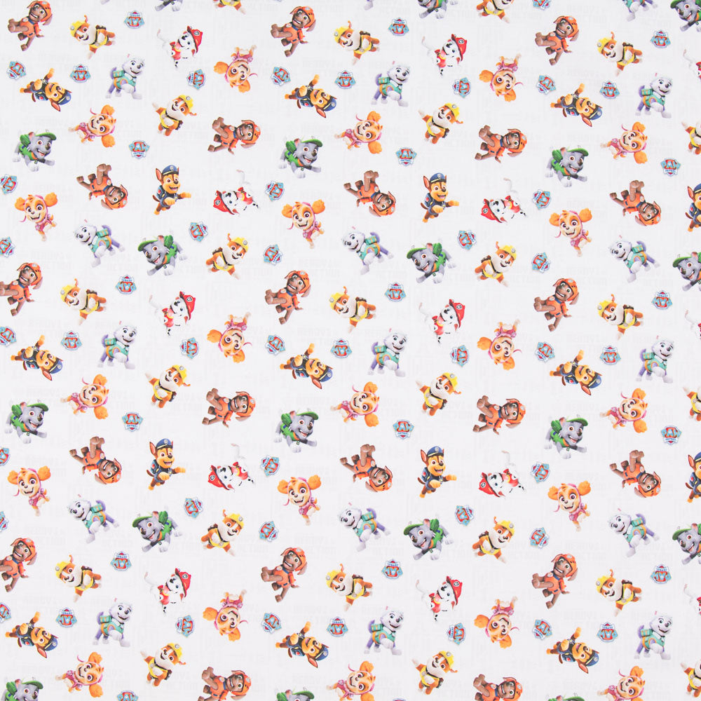 Algodón Patrulla Canina Crudo - Ribes y Casals