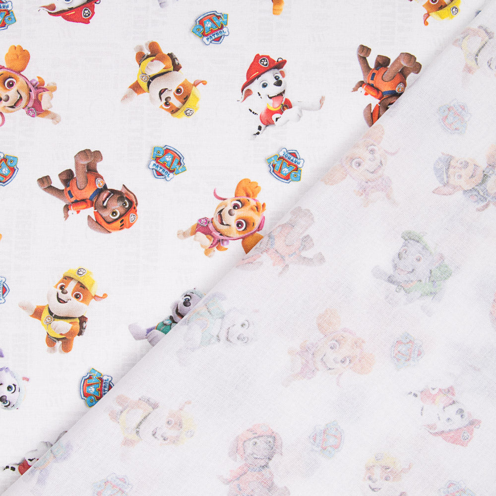 Algodón Patrulla Canina Crudo - Ribes y Casals