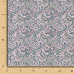 Voile Algodón Supima Cachemire Malva - Ribes y Casals