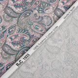 Voile Algodón Supima Cachemire Malva - Ribes y Casals