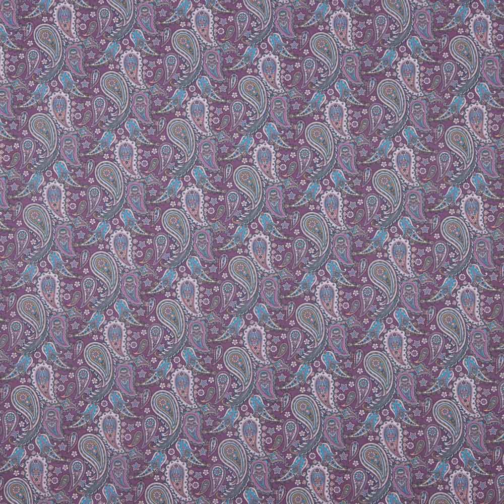 Voile Algodón Supima Cachemire Morado - Ribes y Casals