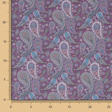 Voile Algodón Supima Cachemire Morado - Ribes y Casals