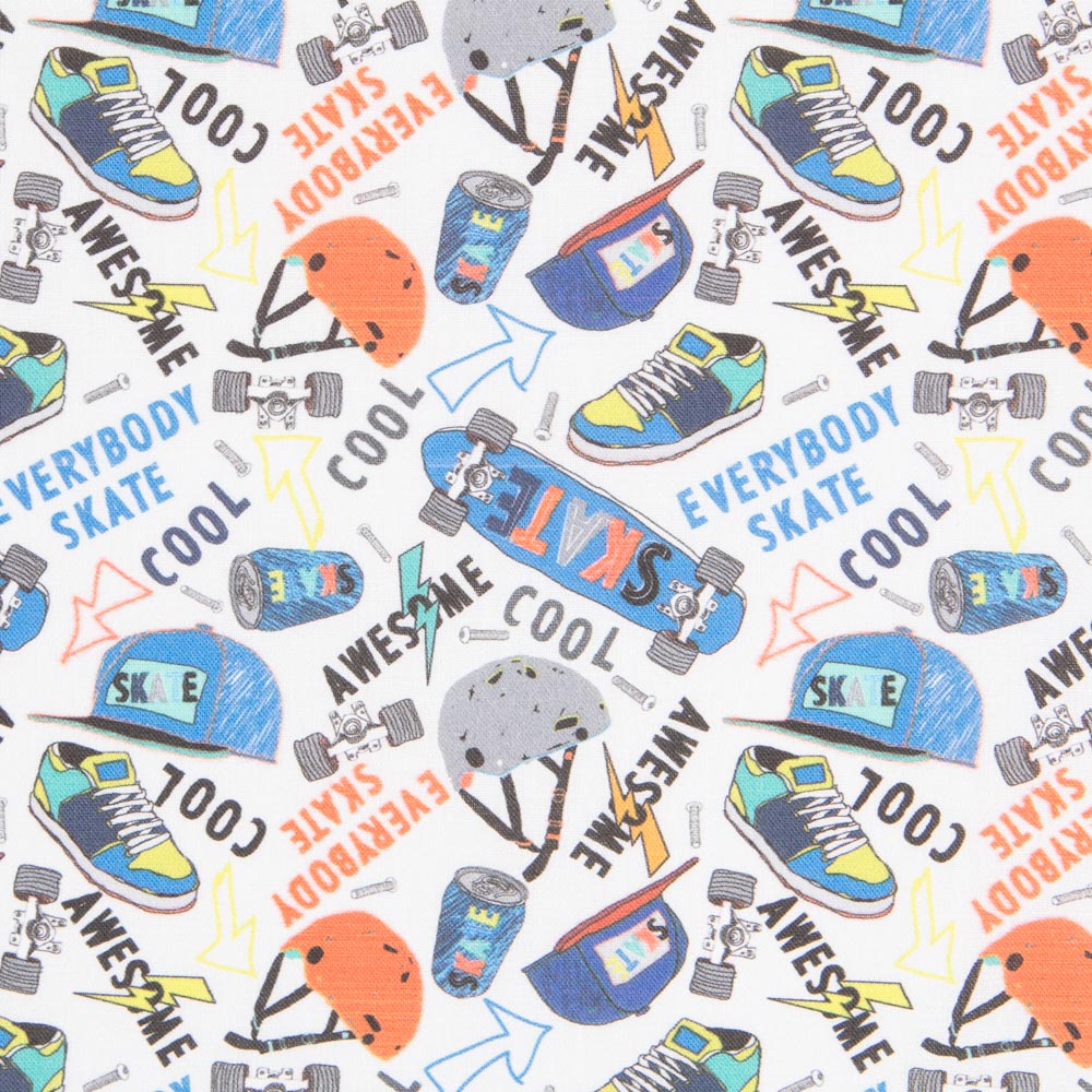 Algodón Skate Blanca - Ribes y Casals