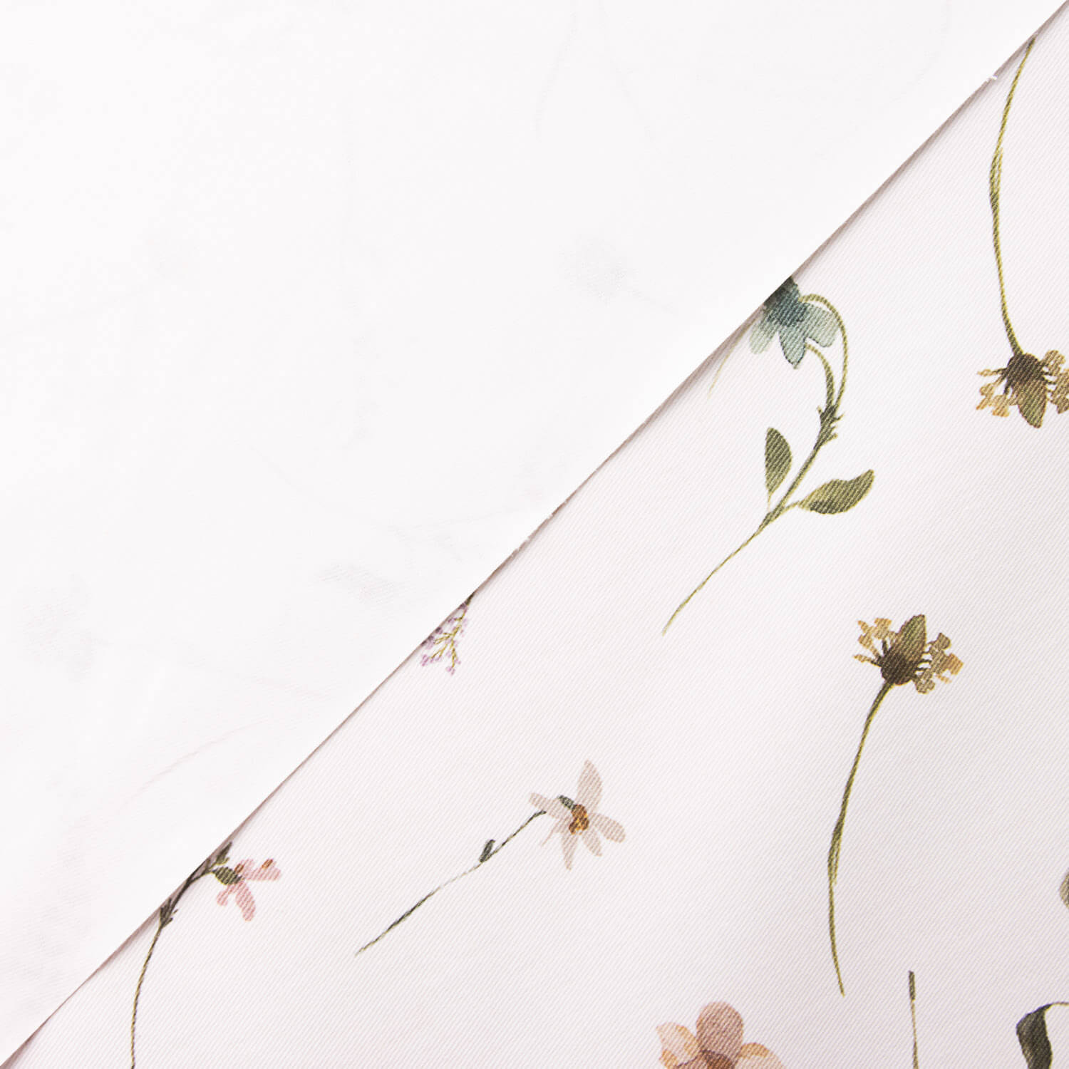 Sarga Resinada Algodón Floral Delicado - Ribes y Casals