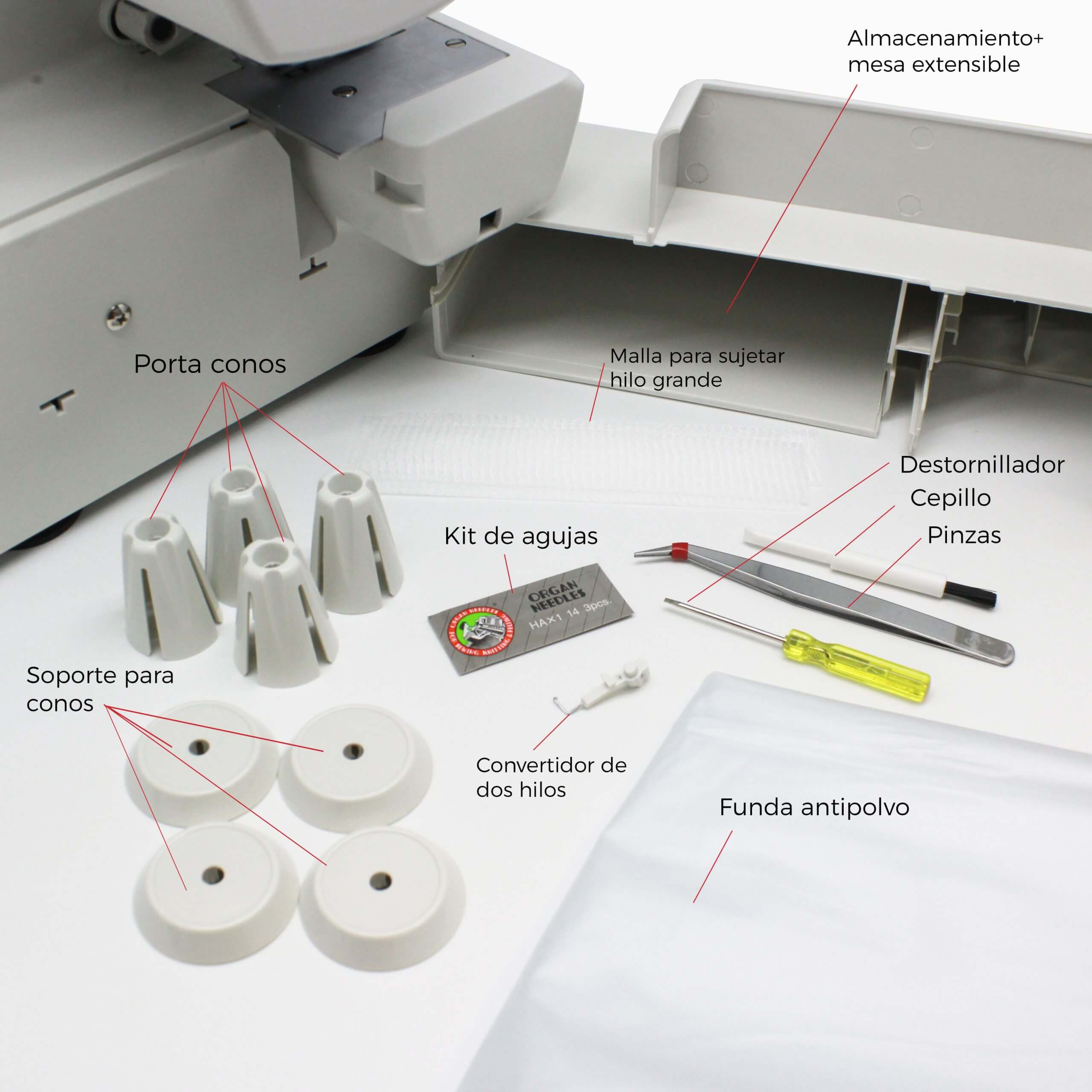 Máquina Overlock Alfa Precise Essence Remalladora - Ribes y Casals
