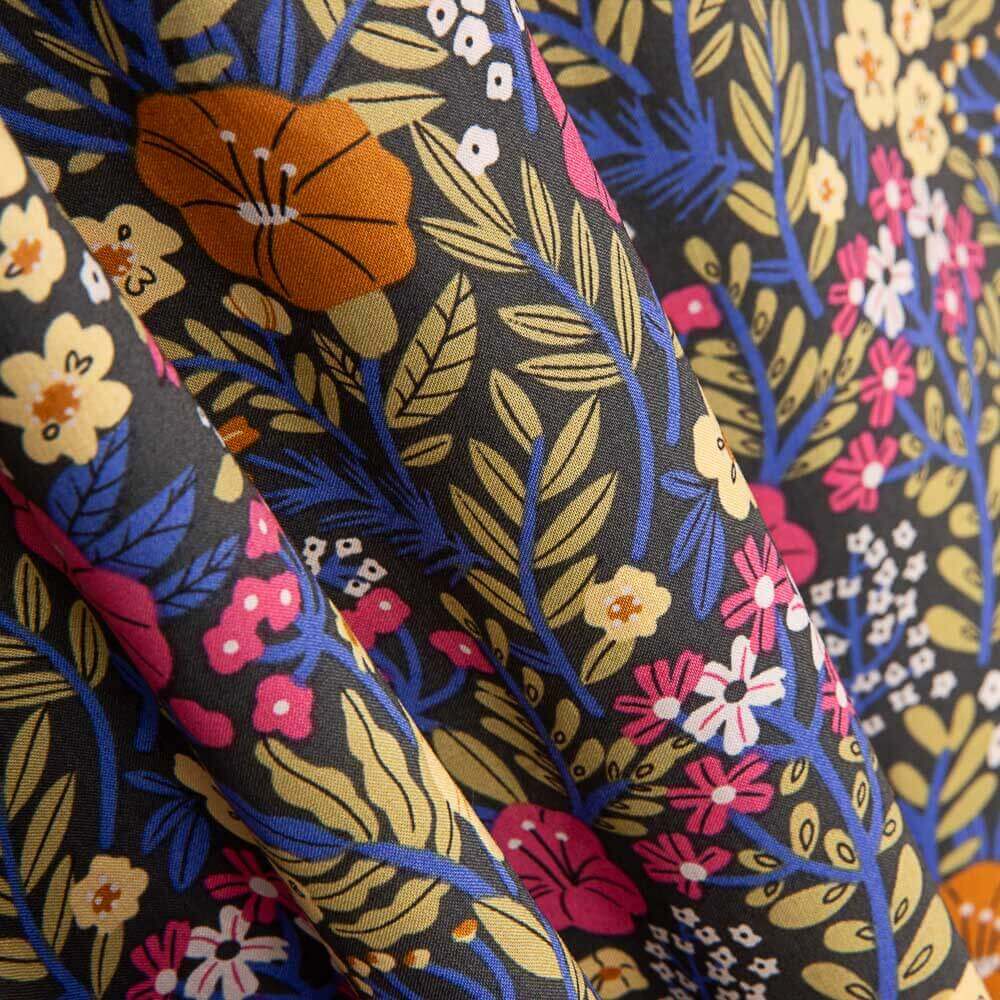 Popelín Algodón Flores Lina - Ribes y Casals