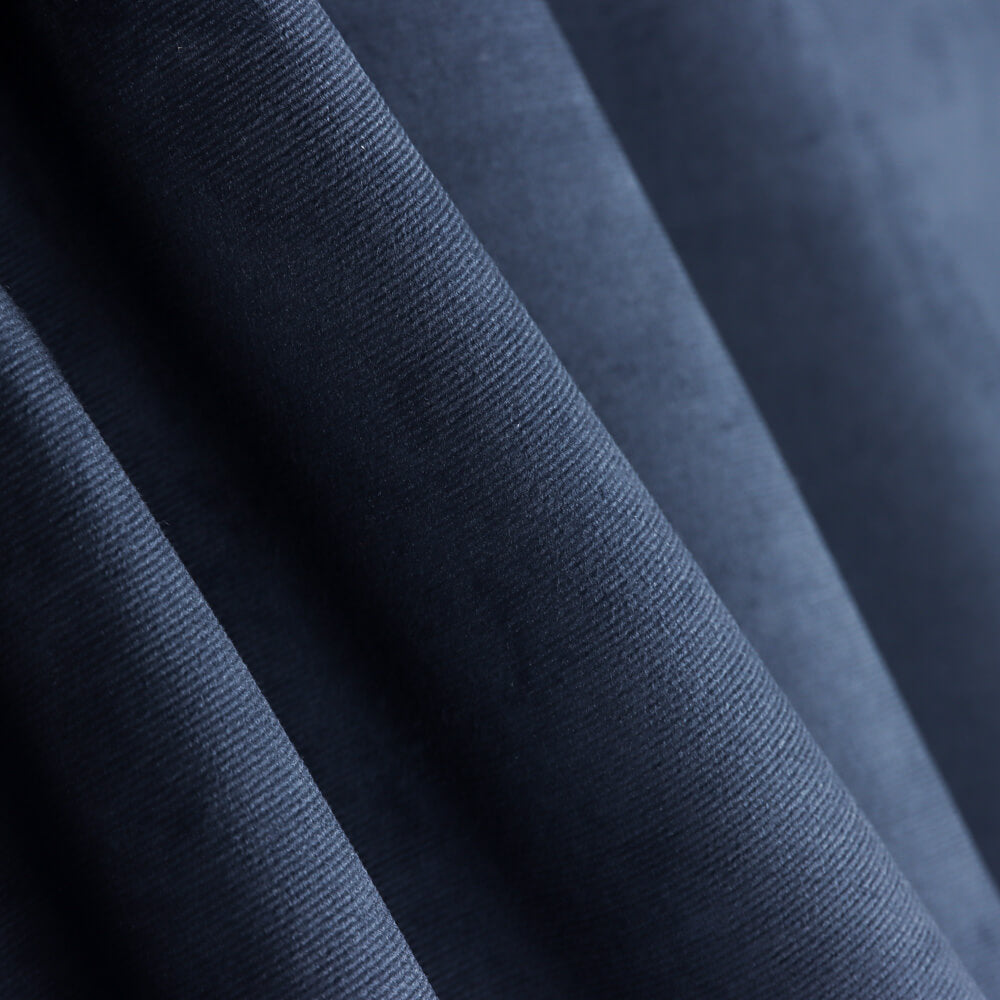 Terciopelo Tapicería Liso Antimanchas Azul Marino - Ribes y Casals