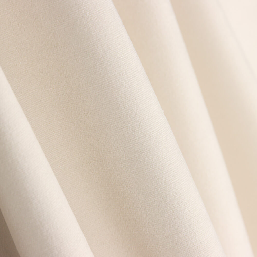 Terciopelo Liso Tapicería Antimanchas Crudo - Ribes y Casals