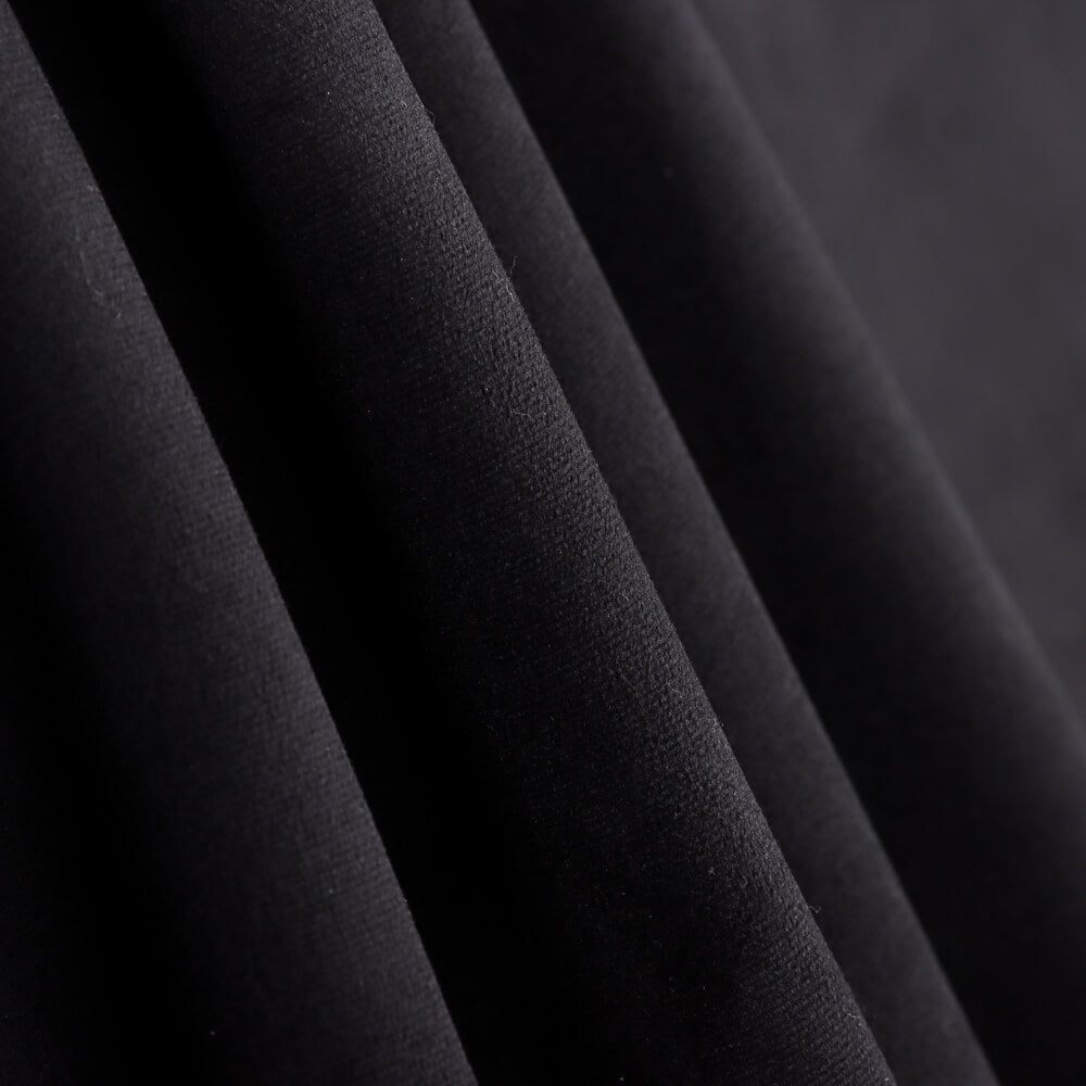 Terciopelo Tapicería Liso Antimanchas Negro - Ribes y Casals