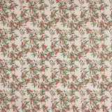 Mantel Resinado Antimanchas Navidad Guirnaldas Rojo - Ribes y Casals