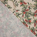 Mantel Resinado Antimanchas Navidad Guirnaldas Rojo - Ribes y Casals