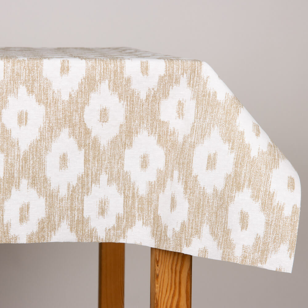 Mantel Resinado Antimanchas Lenguas Mallorquina Beige - Ribes y Casals