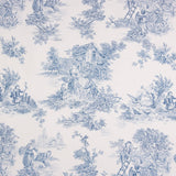 Mantel Resinado Antimanchas Toile de Jouy Azul - Ribes y Casals
