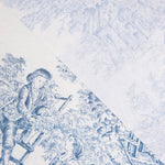 Mantel Resinado Antimanchas Toile de Jouy Azul - Ribes y Casals