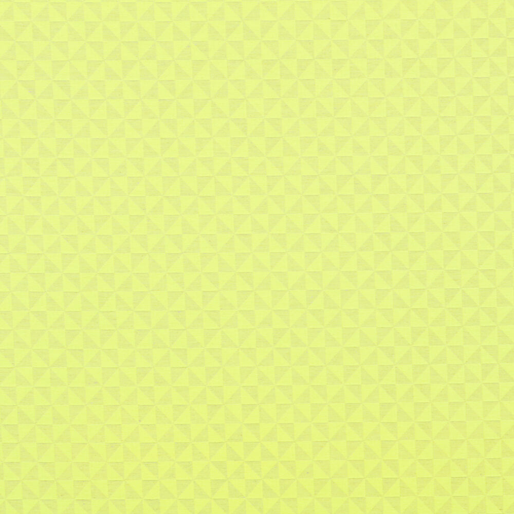 Mantel Antimanchas Geométrico Amarillo Fluor - Ribes y Casals