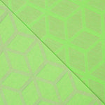 Mantel Antimanchas Geométrico Estrella Verde Fluor - Ribes y Casals