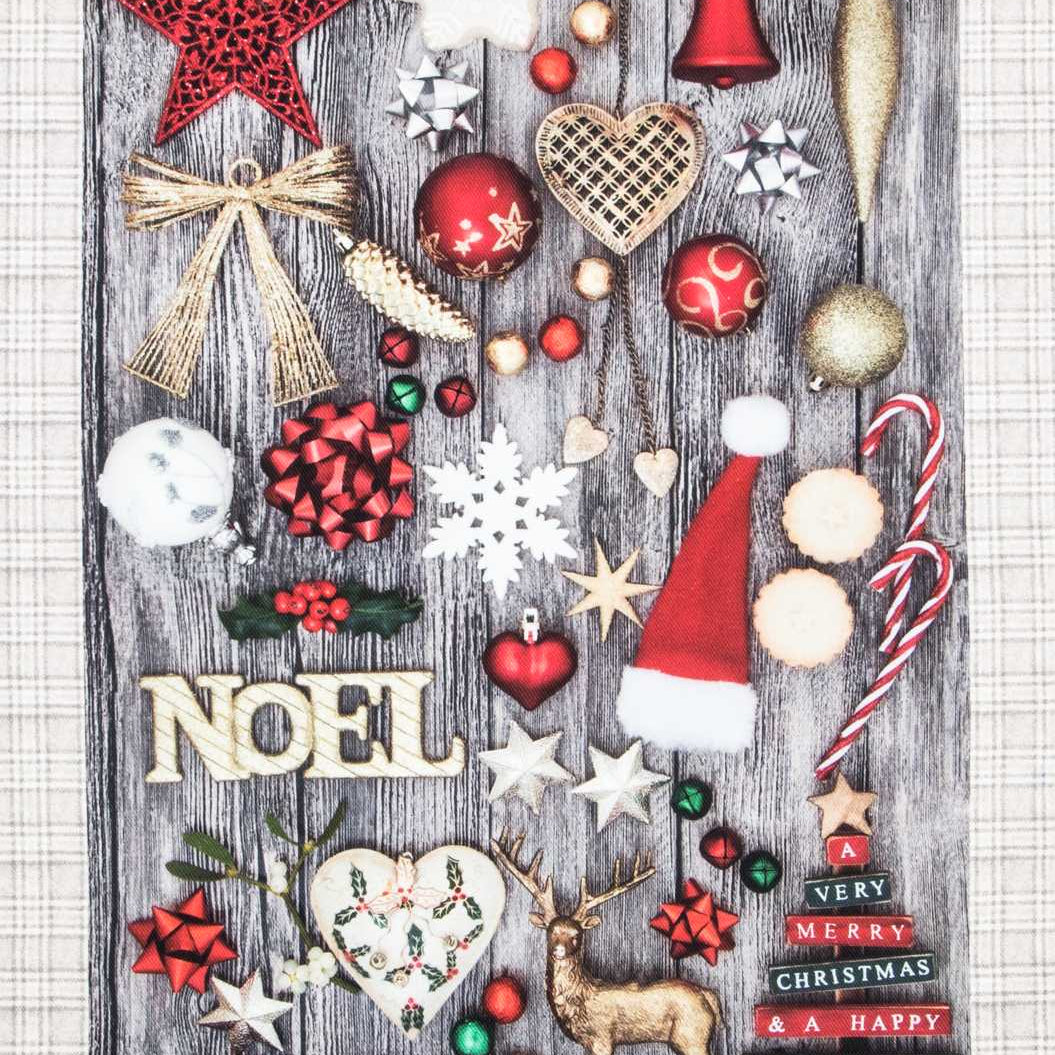 Aplique Cojín Tapicería Merry Christmas - Ribes y Casals