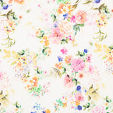 Bambula Algodón Jardín Blanco - Ribes y Casals