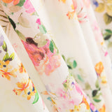 Bambula Algodón Jardín Blanco - Ribes y Casals