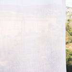 Visillo Liso Blanco Natural - Ribes y Casals