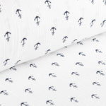 Bambula Algodón Anclas Blanca - Ribes y Casals