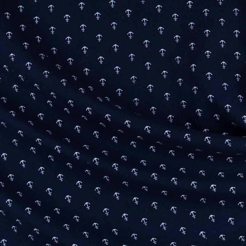Bambula Algodón Anclas Marino - Ribes y Casals