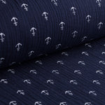 Bambula Algodón Anclas Marino - Ribes y Casals