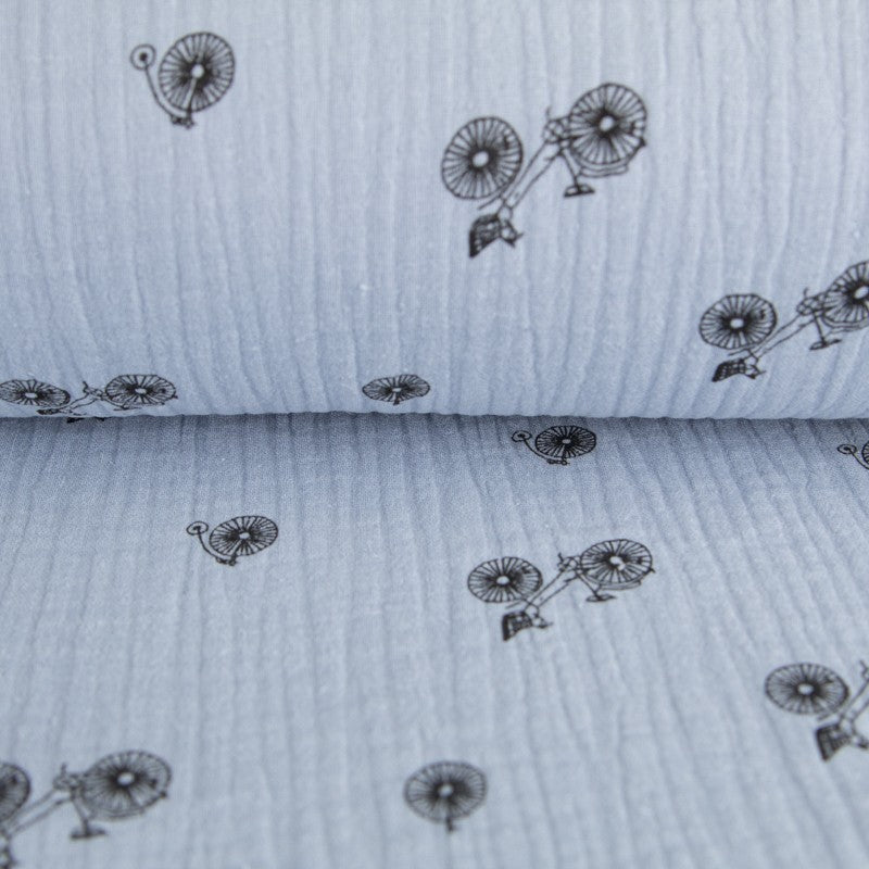 Bambula Algod¢n Bicicleta Azul - Ribes y Casals