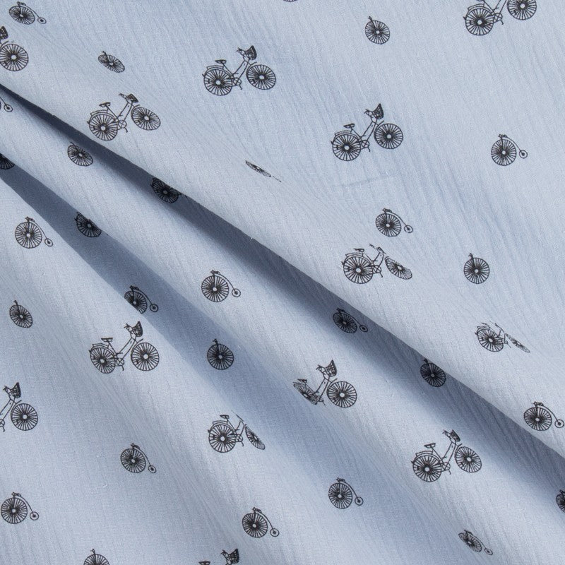 Bambula Algod¢n Bicicleta Azul - Ribes y Casals