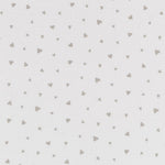 Bambula Algodón Corazones Blanca - Ribes y Casals