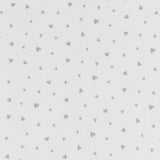 Bambula Algodón Corazones Blanca - Ribes y Casals