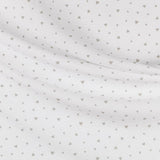 Bambula Algodón Corazones Blanca - Ribes y Casals