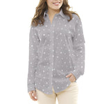 Bambula Algodón Corazones Gris - Ribes y Casals