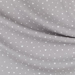 Bambula Algodón Corazones Gris - Ribes y Casals