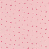 Bambula Algodón Corazones Salmón - Ribes y Casals